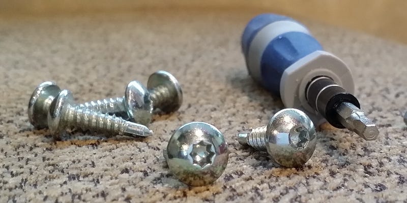 Who Knew? It’s a Torx Screw!