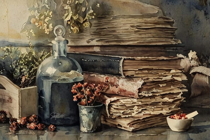 What do you do with old journals, documents, an maps?